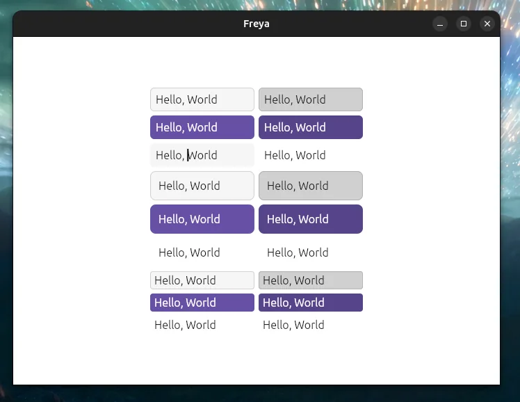 Button and Input variants